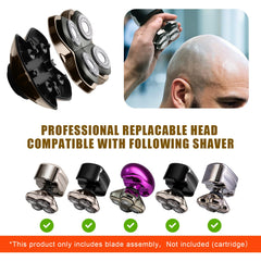 COSYONALL Shaver PRO 4 Head easy installation for quick blade swaps.