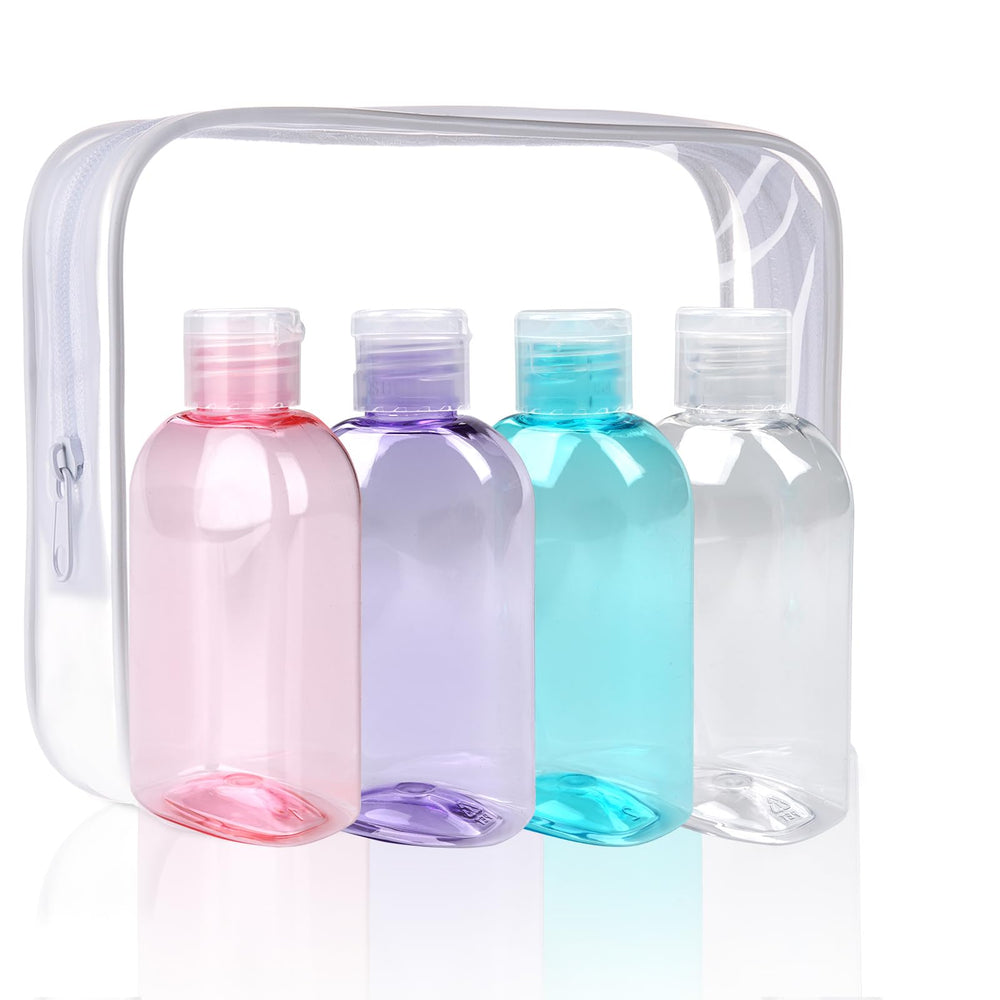 Cosywell travel bottles labeled shampoo prevent mix-ups on travels