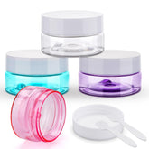 Cosywell travel cream jars with lid on showing secure closure for on-the-go use
