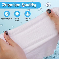 Toalla individual Cottonessence desechable, perfecta para viaje y gimnasio.