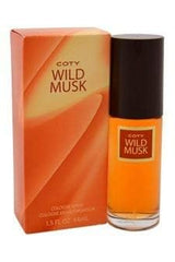 Coty Wild Musk bottle evokes romantic wear and soft musk fragrance