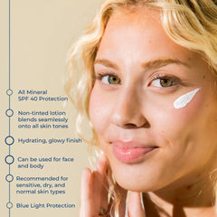 CōTZ Sensitive mineral ingredients emphasize gentle reef-friendly formula