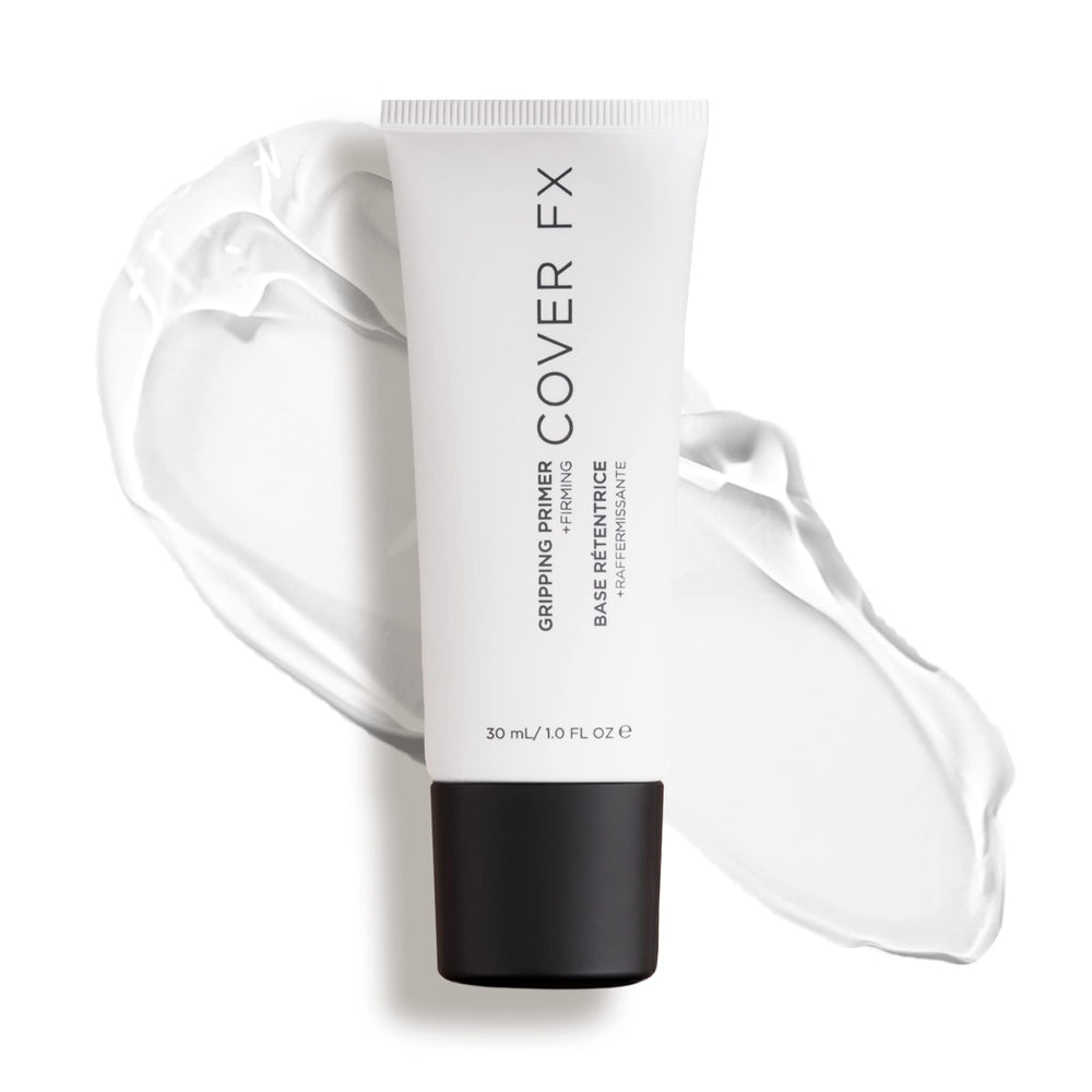 Cover FX Gripping Primer universal base close-up shows smooth makeup prep for all skin tones