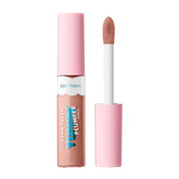 CoverGirl Clean Fresh Yummy Plumper Lip Gloss Snow Place Like Home bottle showing glossy finish.