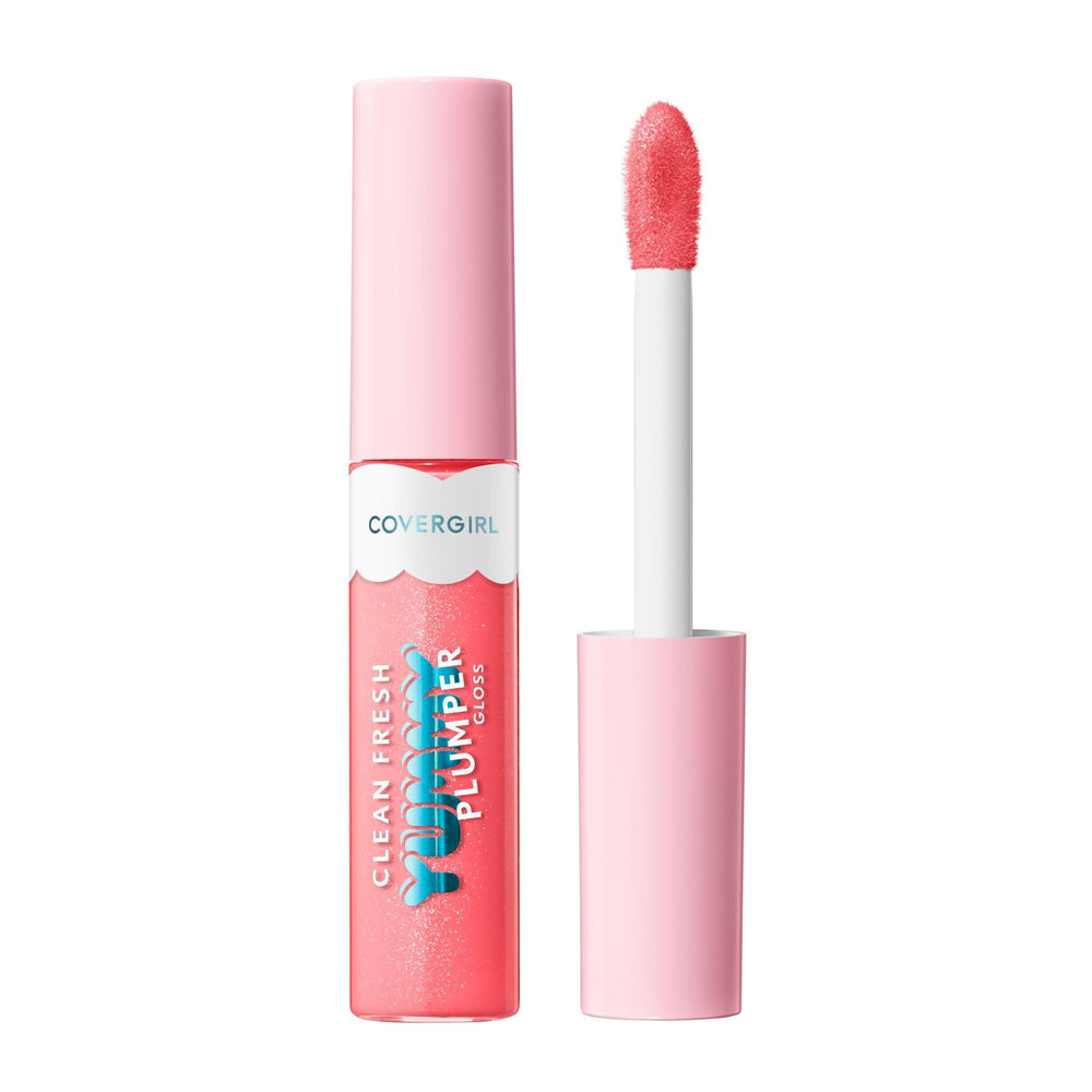 CoverGirl Clean Fresh Yummy Plumper: tubo de gloss para labios con brillo inmediato.