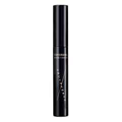 CoverGirl Exhibitionist mascara wand close-up highlighting sleek applicator for precise coat.