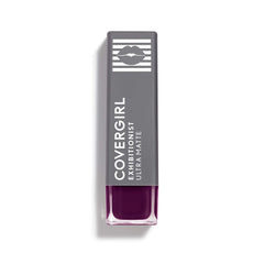 CoverGirl Exhibitionist transfer-proof closeup shows smudge-free wear.