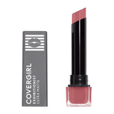 COVERGIRL Exhibitionist Stay with Me swatch reveals rich color and long-wearing performance.