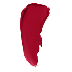 CoverGirl Exhibitionist Ultra Matte Lipstick Sweeten Up swatch reveals rich pigment and even coverage