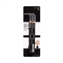 CoverGirl Honey Brown 515 brow pencil in action showing smooth color payoff.