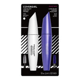 CoverGirl Lash Blast Fusion mascara bottle showing rich very-black color for bold definition