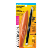 CoverGirl Lash Blast Volume Mascara Waterproof in Very Black tube for dramatic lashes.