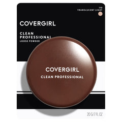 CoverGirl loose powder compact ideal for on-the-go touch-ups.