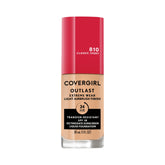 COVERGIRL Outlast Extreme Wear bottle closeup for long-wear foundation use cases