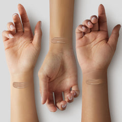 Covergirl Outlast Extreme Wear swatch in Medium Beige shows true shade