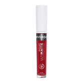 CoverGirl Outlast Ultimatte Wine O'Clock swatch shows rich matte color with long-lasting wear.