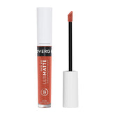 CoverGirl Outlast Ultimatte Spritz Blitz swatch shows transfer-resistant matte color.