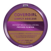 CoverGirl Simply Ageless Soft Sable powder compact for smoother complexion and shine control.