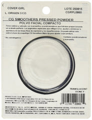 CoverGirl translucent honey close-up texture for setting makeup with lightweight feel.