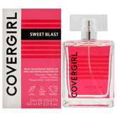 COVERGIRL Sweet Blast EDT bottle pour for everyday freshness and confidence.
