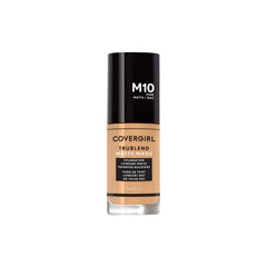 CoverGirl TruBlend Matte Made Foundation bottle highlights Golden Natural shade for a balanced, soft matte complexion.