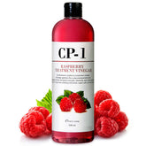CP-1 Esthetic House Raspberry Treatment Hair Vinegar Rinse bottle shows scalp-refreshing design