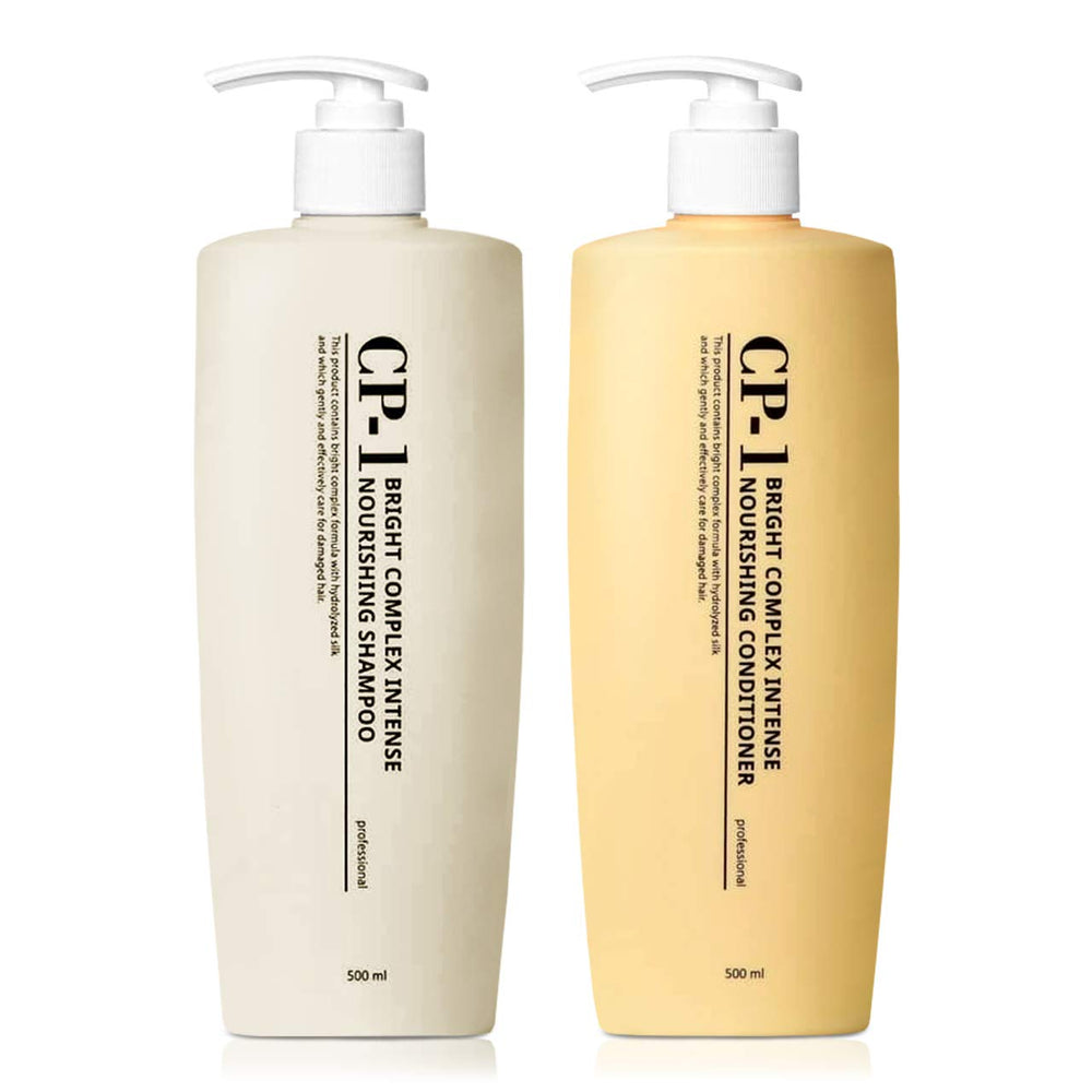 CP-1 Nourishing Shampoo 500ml bottle with hydrolyzed silk for gentle care.