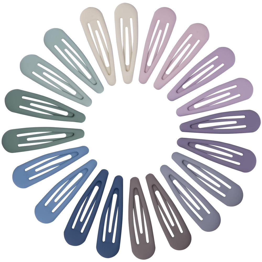 Cptots small barrettes closeup show no-slip metal snap for secure fine-hair styling