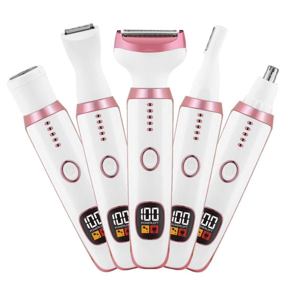 Cqxfsgr electric razor for women full kit showcasing versatile grooming set for complete body care