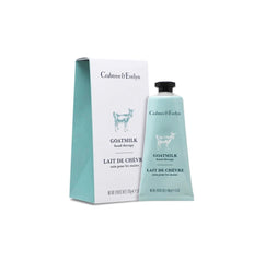 Crabtree & Evelyn Goat Milk Hand Therapy Cream bottle close-up for hydration