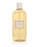 Crabtree & Evelyn Summer Hill bath gel bottle pour for a refreshing daily cleanse.