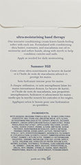Crabtree & Evelyn Summer Hill application on hand for smooth, hydrated skin