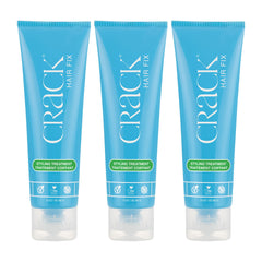 Crack Hair Fix Styling Cream bottle shows anti-frizz, sleek finish