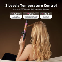 CrazyMar thermal smoothing brush helps prep and refine while styling