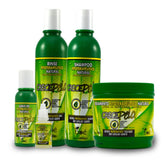 Crece Pelo BOE shampoo bottle boosts hair vitality and healthy shine