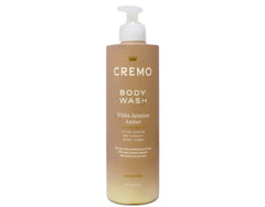 Cremo Womens Pear Blossom bottle showcases fresh magnolia and dewy pear notes during use