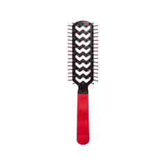Cricket Static Free Fast Flo Color Vent Hair Brush red So Rad for quick blowouts and frizz-free styling.