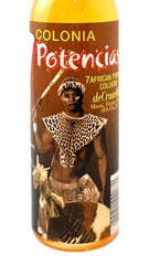 Crusellas 7 African Powers label detail showcases premium packaging and ritual-ready design