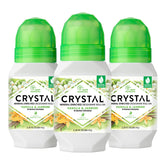 Crystal Essence crystal deodorant bottle with Vanilla Jasmine showing long-lasting, invisible protection