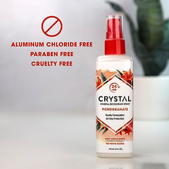 Crystal Essence spray-on application highlights gentle, long-lasting odor control