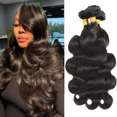 CSCHS 12A Brazilian body-wave 14-inch bundles for quick weave and natural volume