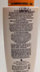 CT+ Clear Therapy lotion bottle ready for application on damp skin