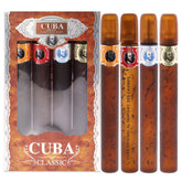 Cuba by Cuba for Men Gift Set outer box shows gift-ready presentation