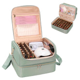 CUBETASTIC nail polish organizer bag front view for travel storage