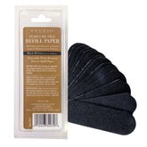 Cuccio Naturale 80-grit refill sheets for professional callus removal during pedi.