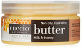 Cuccio Naturale Butter Blends bottle close-up showing creamy hydration.