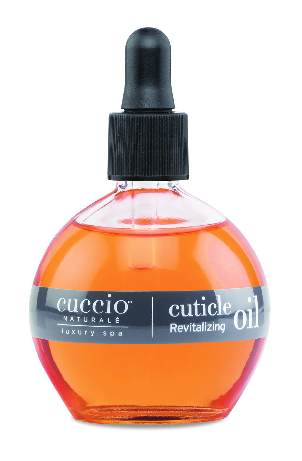 Cuccio Naturale Cuticle Oil bottle delivers salon-quality hydration at home.