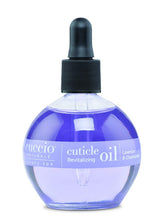 Cuccio Naturale Cuticle Revitalizing Oil bottle with lavender & chamomile for soothing hydration