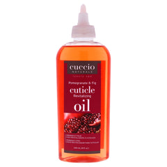 Cuccio Naturale Revitalizing Cuticle Oil bottle for grease-free hydration.