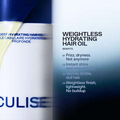 CULISE hair oil heat protection shield guards strands during styling